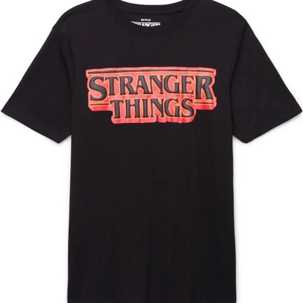 Stranger Things Black T-Shirt